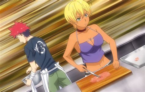 food wars fan service|Fan service 1